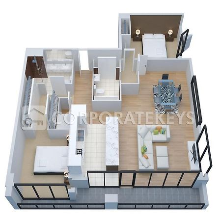 Southbank Apartments Freshwater Place Melburne Exterior foto